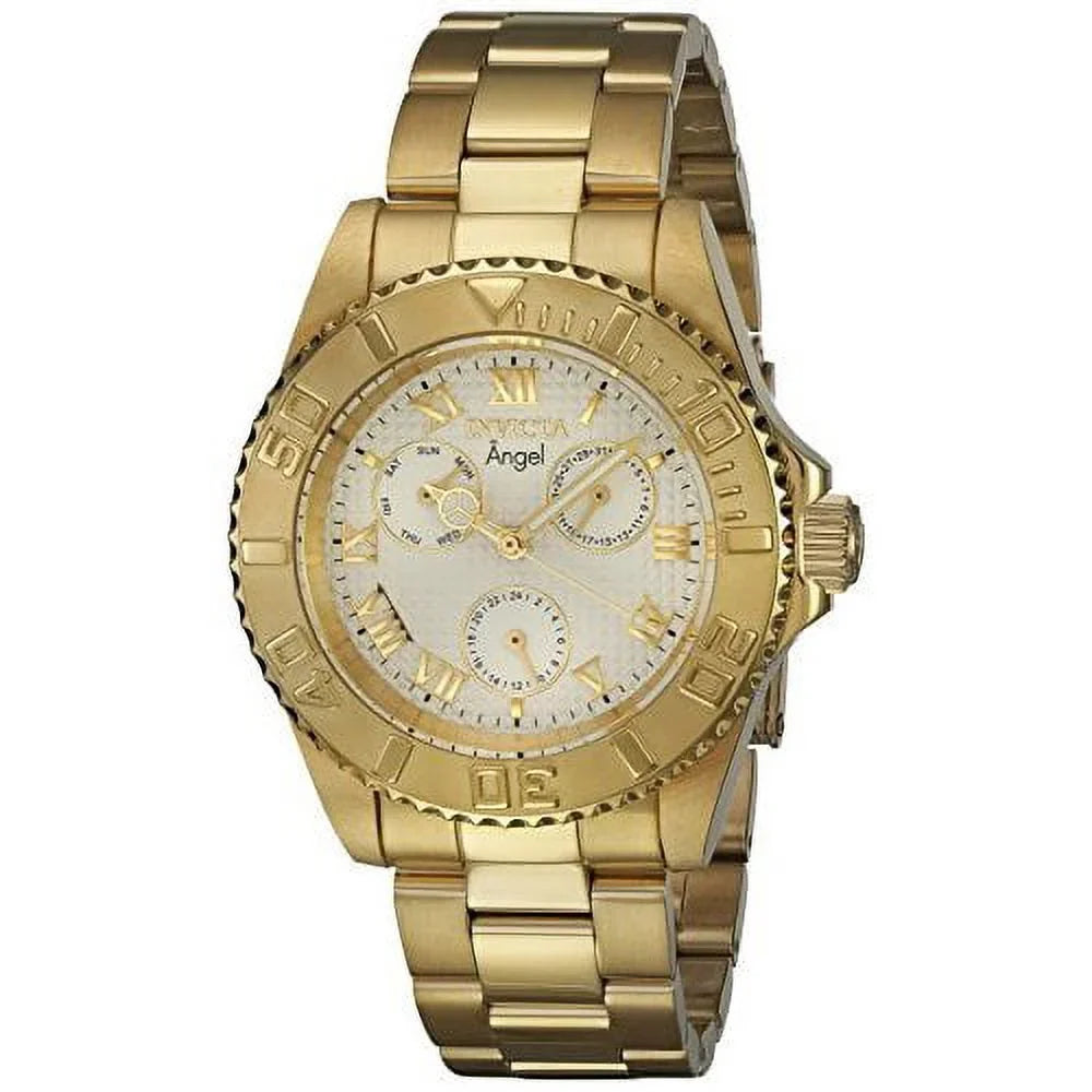 Angel 17524 Stainless-Steel Quartz Women's Invicta Watch Gold
