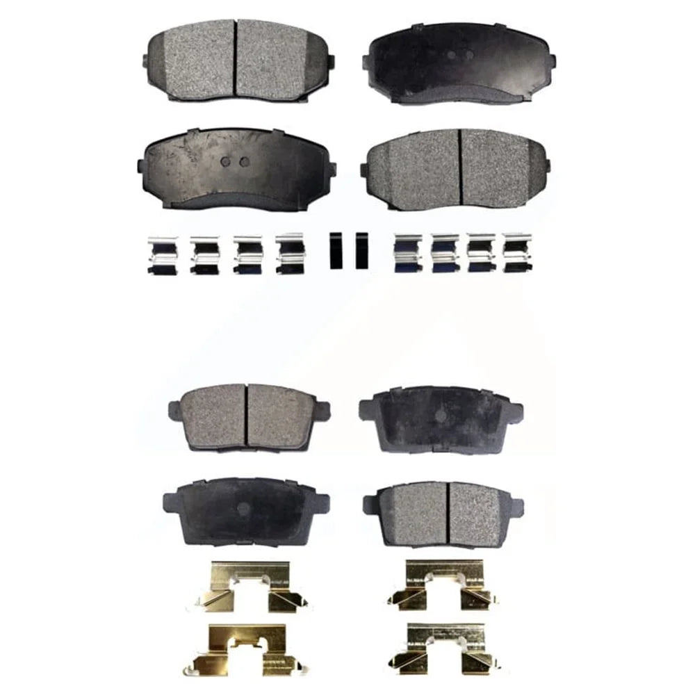 For Kit Mazda KPF-100094 Front MKX Lincoln CX-9 Pads Rear Edge Semi-Metallic CX-7 Brake