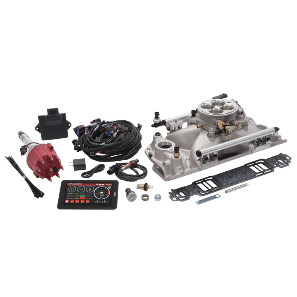 CHEVROLET Multi Sequential C10 Square select: 1000 Small 1967-1986 for Chevy Block EDE35690 Natural 4 CHEVROLET Bore Distributor Injection Port CFM CAMARO, Edelbrock Fuel 1969-1986 Pro-Flo - Fits