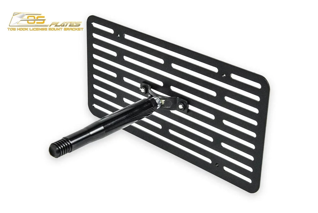 Version Hook Mini Plate for Plate | 2014-Present Tow License Online Cooper Store EOS Extreme Replacement Mount 2 Tow-119-V2 Bracket Front Bumper Relocator