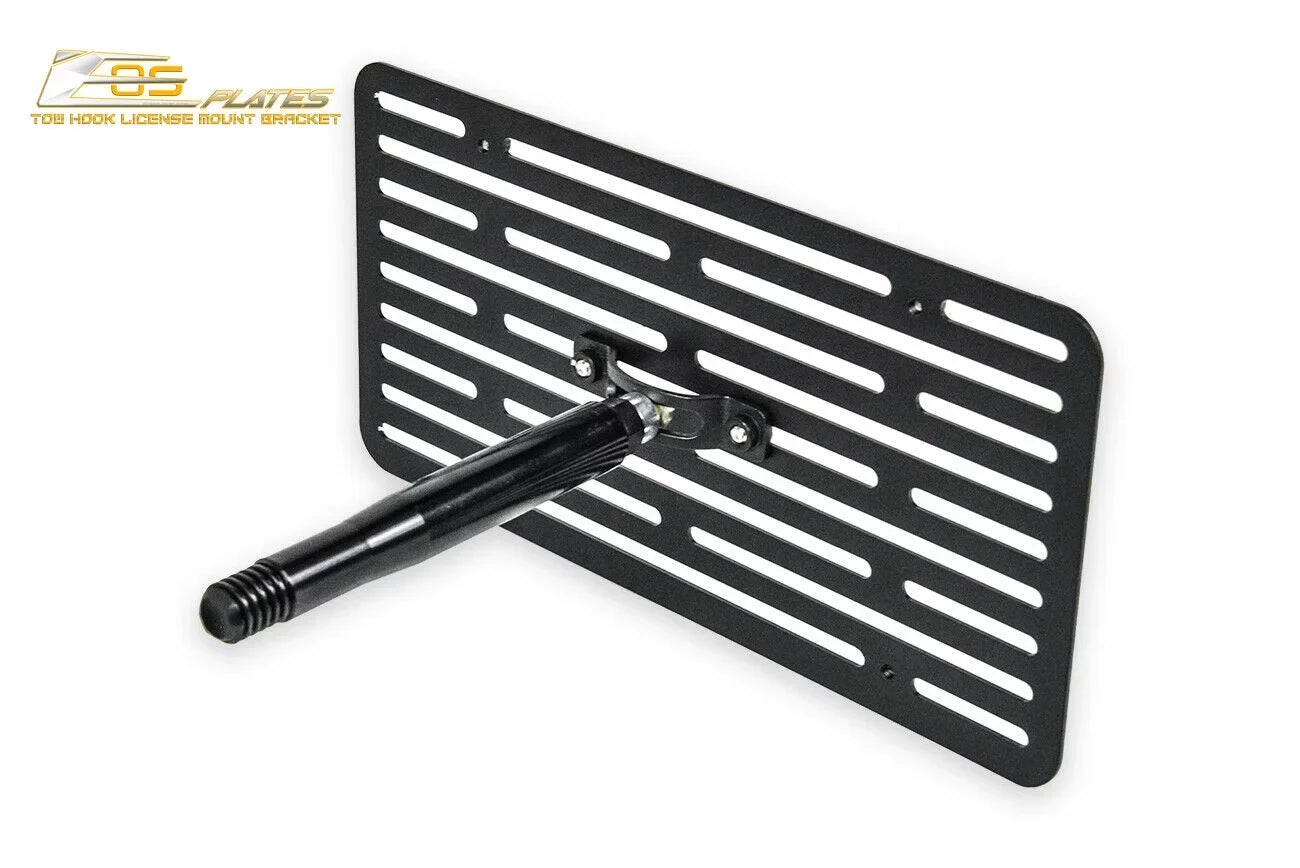 Version Hook Mini Plate for Plate | 2014-Present Tow License Online Cooper Store EOS Extreme Replacement Mount 2 Tow-119-V2 Bracket Front Bumper Relocator