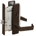 Satin Rubbed Lever L Oxidized Bathroom 1 Field Reversible 06 Bed 06L Lock Bronze Dark Oil Schlage Privacy 613 Mortise L9040 Grade Escutcheon Finish