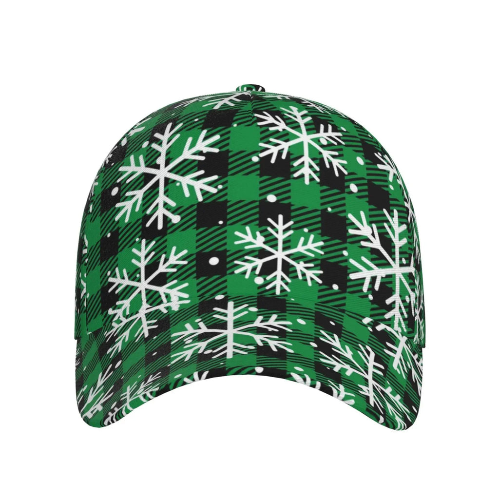 Plaid) Workouts Seasons Baseball exterior dimension Running Dad Activities At for Hat(Christmas Pattern All and Adjustable Buffalo Balery Cap