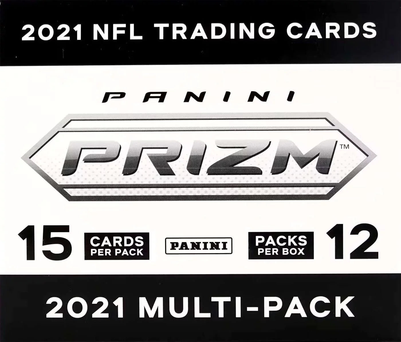 Box 2021 Trading Cello NFL Football Packs) (12 Prizm Card