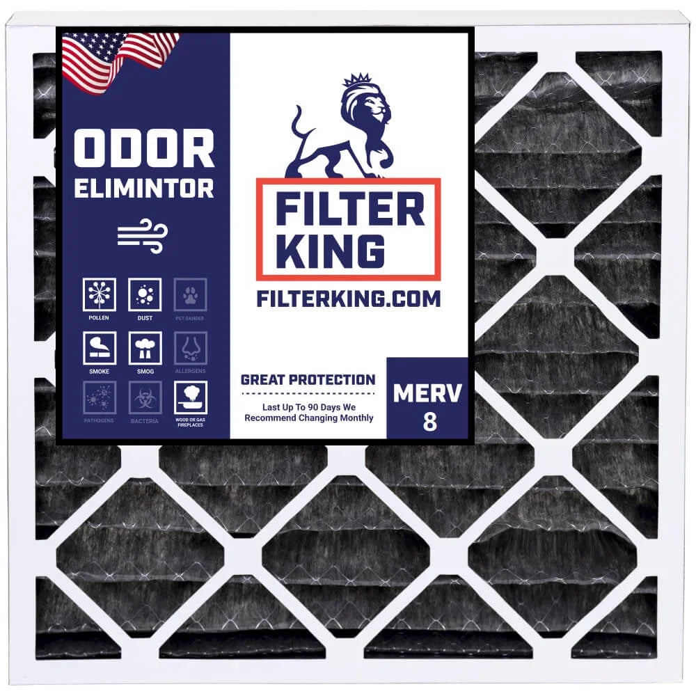 .75" | Filters x MADE A/C King | MERV Carbon Pleated 24.5 4-PACK USA Filter | Air dimension: x 14x25x1 8 Furnace 13.5 | Actual HVAC IN Filter