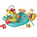Play Slide Toddler Kitchen 180°Rotatable Pretend A Pretend Pretend Sink Dishwasher Arealer Role Kitchen 22pcs Kitchen Nebublu Role Sink articles,Play 2-in-1 Slide 2-in-1 Play Kitchen 22pcs Furnishing