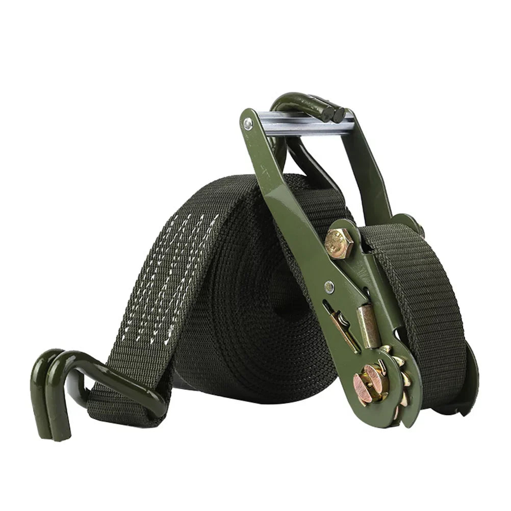 Ratchet 1 Length Cargo Straps Straps Bundling Motorcycle Luggage Down Truck Set 6M of Belt Tie