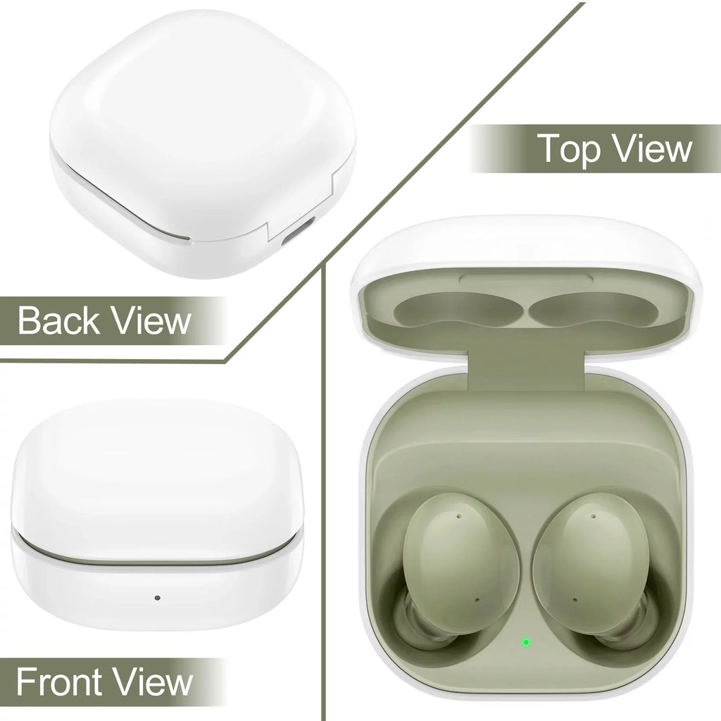 Bluetooth Buds Isolation, Amplified 2 Wireless Microphone Dual with Dynamic - and - UrbanX Truly Headphones Street Bass Inspiron Noise Green Laptop for