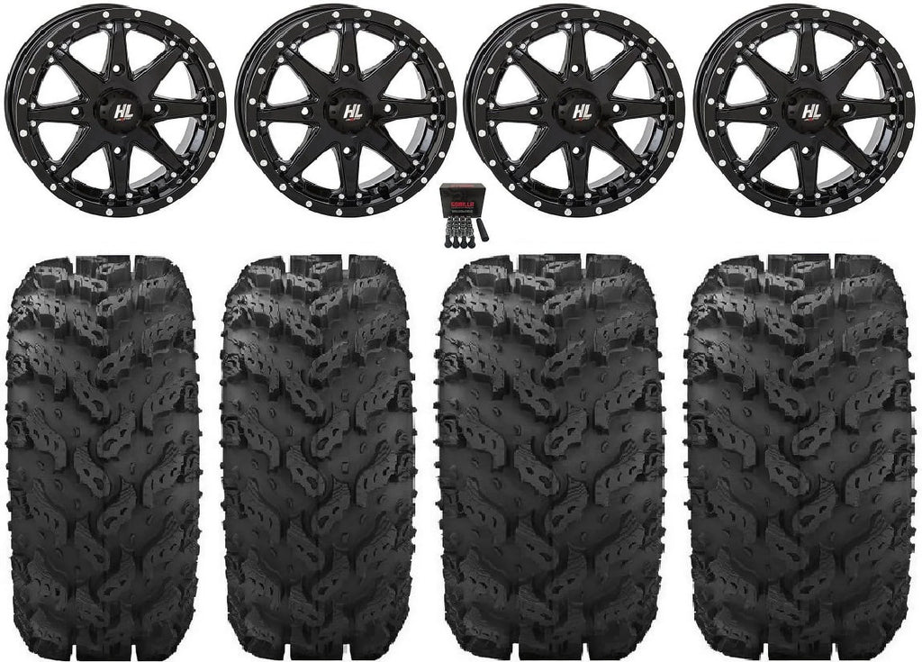 Lifter FXT High Tires Kawasaki Reptile HL10 Black Mule 14" Pro 26" Wheels