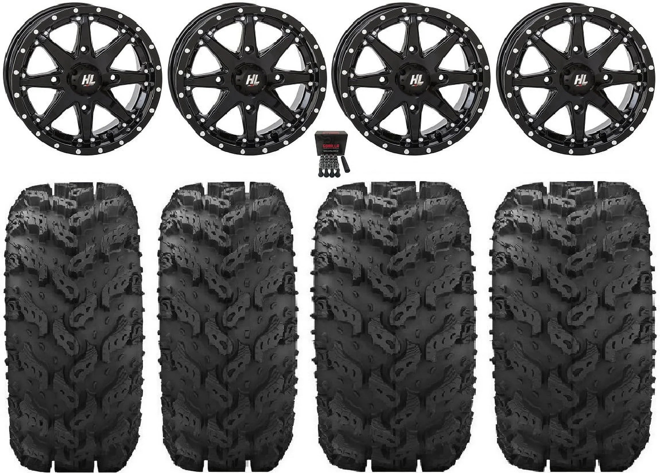 Lifter FXT High Tires Kawasaki Reptile HL10 Black Mule 14" Pro 26" Wheels