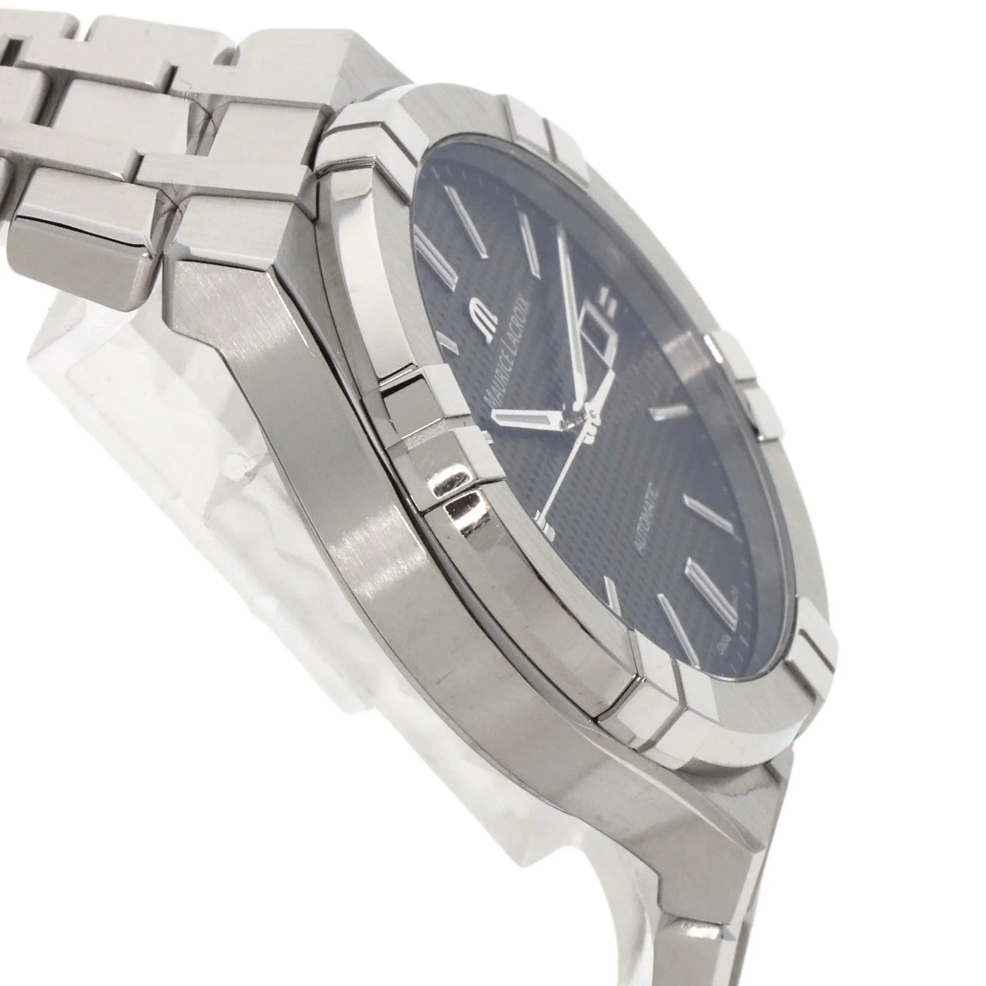 Lacroix LACROIX Maurice AI6008 Watch SS MAURICE Icon Stainless Men's (Good) Pre-Owned Steel