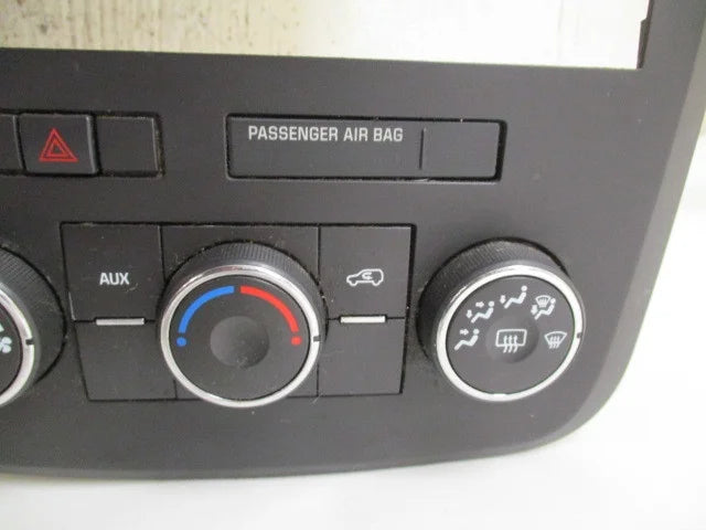 Control AC Manual OEM Pre-Owned Temperature Saturn Climate LKQ (Good) 2010 Outlook Heater Front
