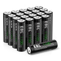 Double Batteries 1.2 Rechargeable EBL Batteries AA (20 Pack), Long-Lasting a Volts