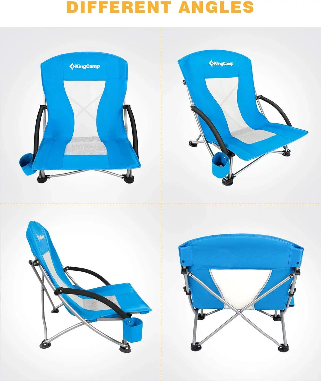 ingCamp Chair 2 Beach of High Concert Camping Chair, Camping pack Back Folding