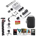Bundle Combo Gimbal Case, Pocket PC Suite, Corel with 128GB microSD Creator Card, - Tripod Flexible Camera 2 Software
