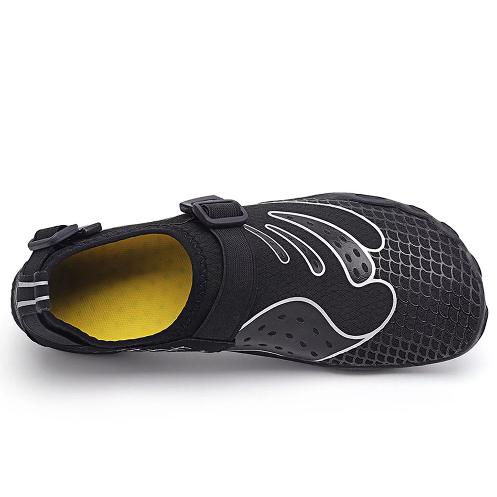 Strap JHLZHS Waterproof Couple Shoes Buckle Shoes Black Sport Men Casual Breathable Soft Mountaineering Bottom Running exterior Beach