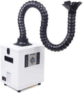 Air Filter Singel-Head Fetcoi Extractor Purifier Fume & Hose, 3-Layer 360° Smoke Rotatable With