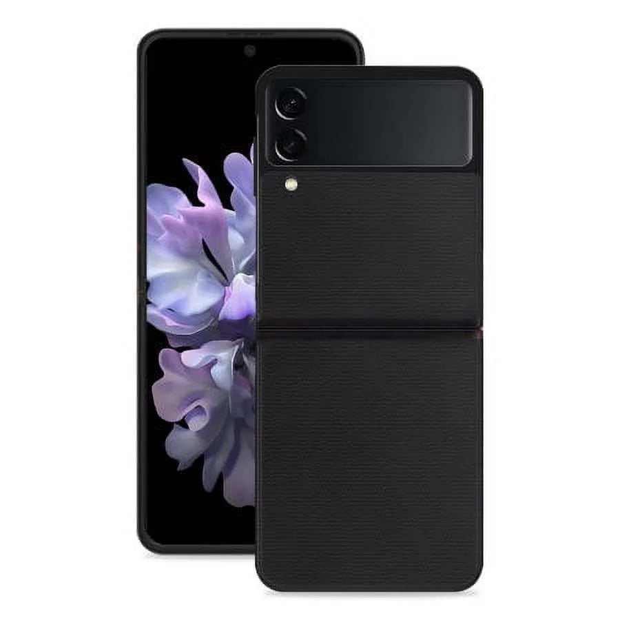 F711U Flip 3 Pre-Owned Smartphone (Refurbished: Galaxy Unlocked Black Good) 128GB Z 5G