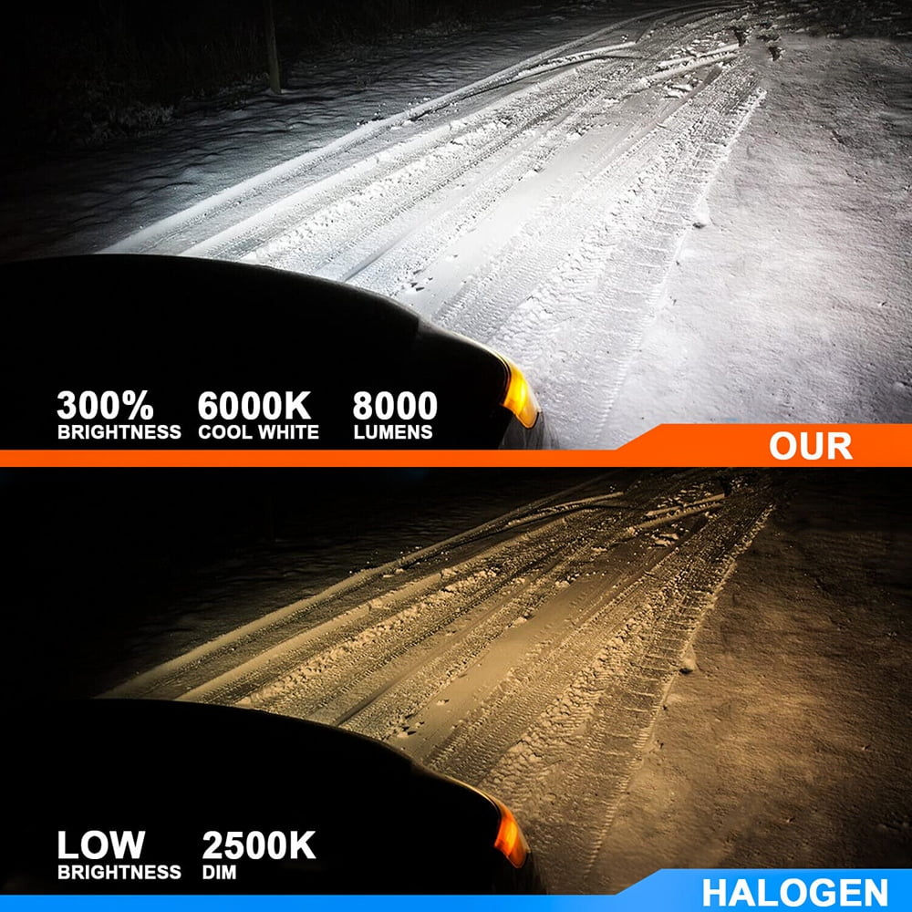6pcs 6000K 2013-2015, H11 High Light Beam H11 Mazda Bulbs LED + For LED CX-9 Hedlight Low Bulbs 9005 Fog