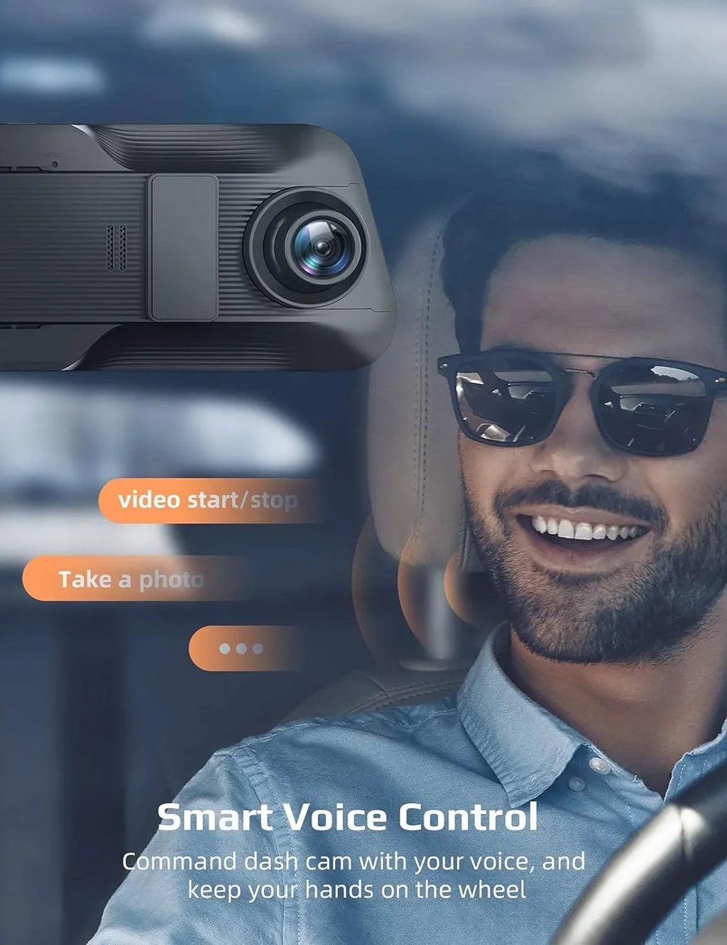 VX510 VIVILINK MOUNTED Box MIRROR DASHCAM Open