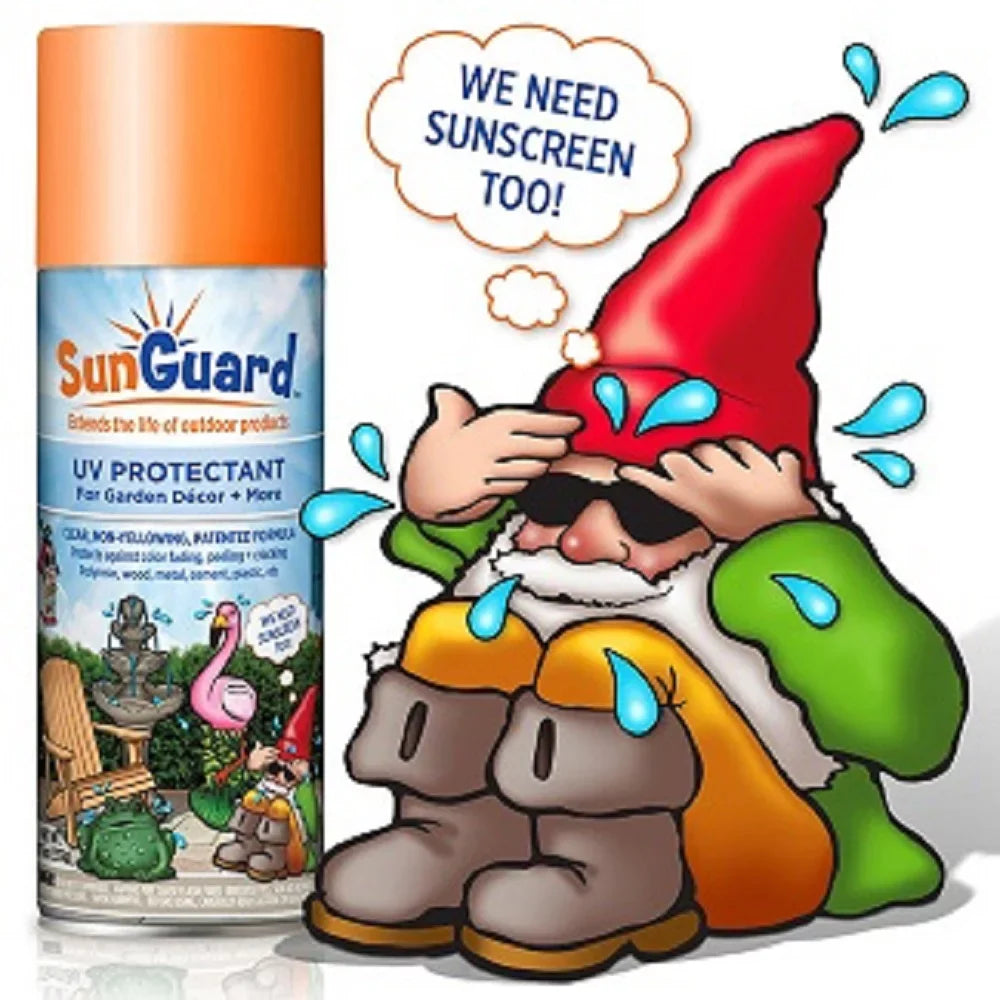 More Fading UV Spray Prevents (6-Pack) exterior Decor, Cracking for Peeling Protectant and & Furniture SUNGUARD