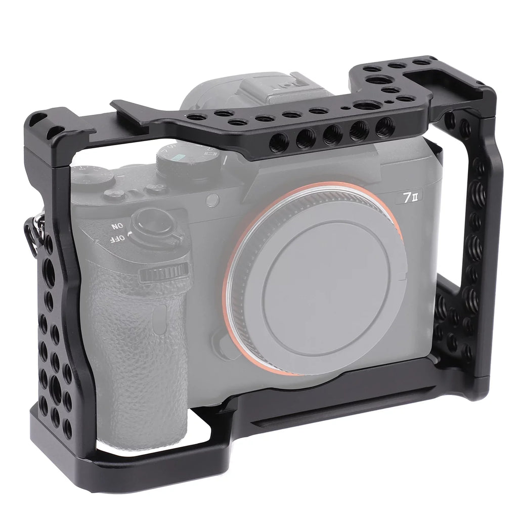 Mirrorless Cold with Mount Holes & Alloy Cage A7M3 14 Cage for Andoer Replacement A9 Video Screw Inch Aluminum 38 Shoe Inch A7R3