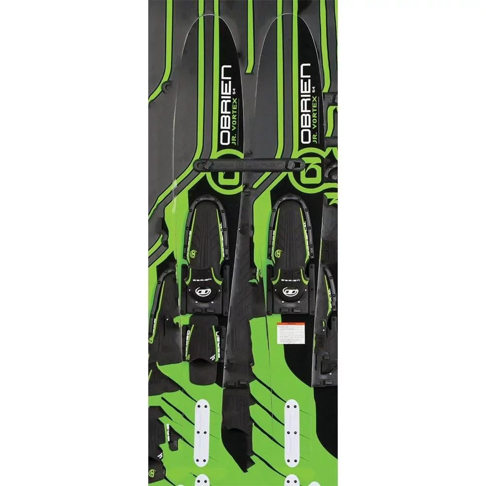 54" dimension Combo dimension 7, Kids (2 liquid 2-Mens OBrien Skis, Adjustable Pack) Green