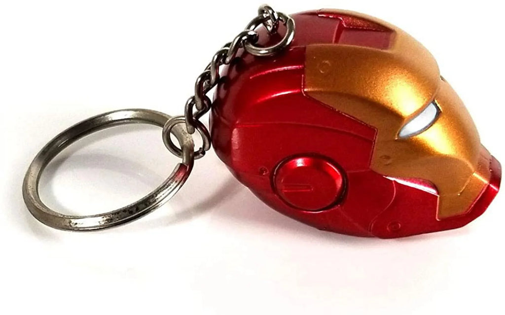 Superhero Key design Keychain Man Helmet Figure GFDay Ring Iron