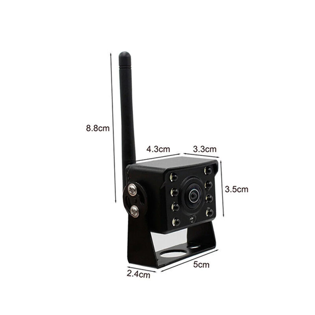 Waterproof HD , View Car Backup Vision Rear Bus Mixfeer Reversing Automobile Reverse Truck IP67 ~36V Monitor Wireless Night