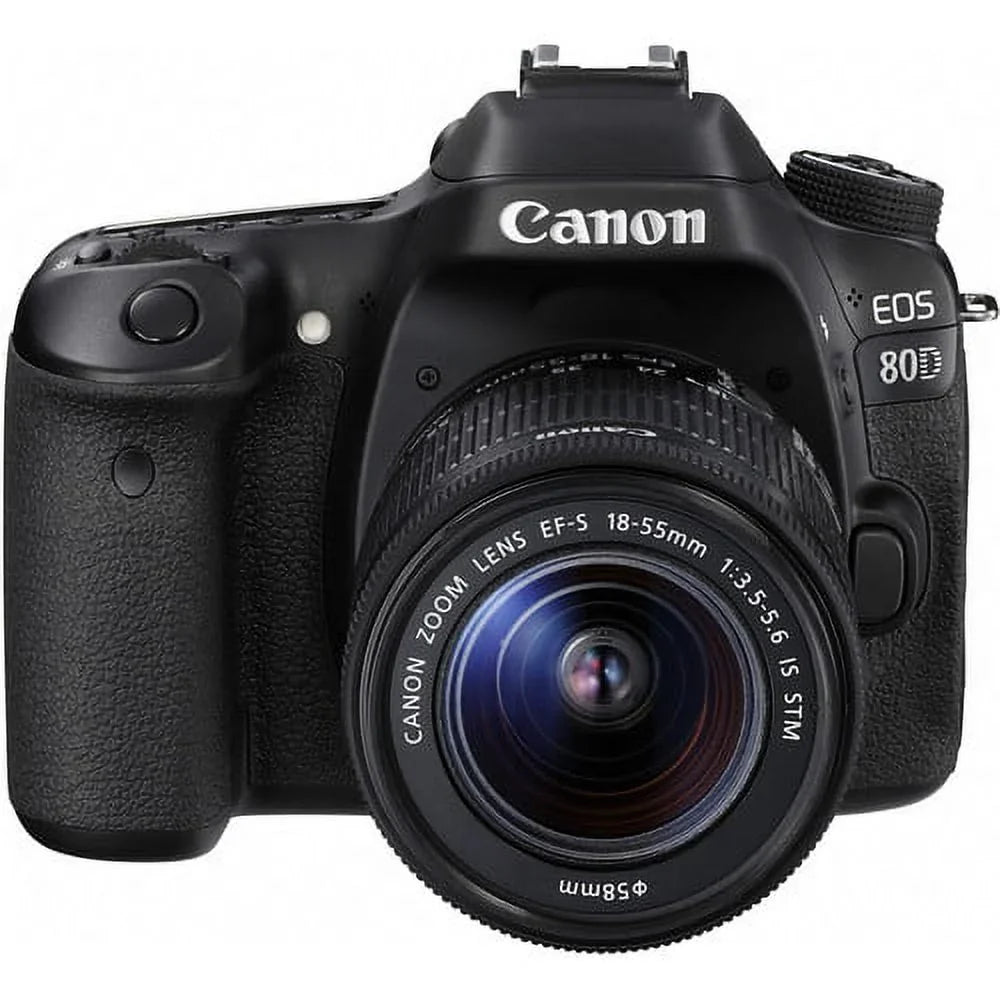 Camera Lens+ with EOS Advanced image DIGIC DSLR Canon CMOS 18-55mm 6 sensor APS-C 24.2MP Bundle and processor 80D