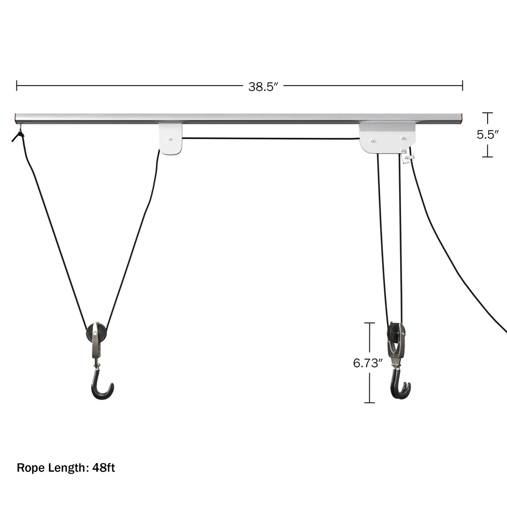 System Garage RAD Bike Storage Hanger - Cycle Pulley Overhead Hoist
