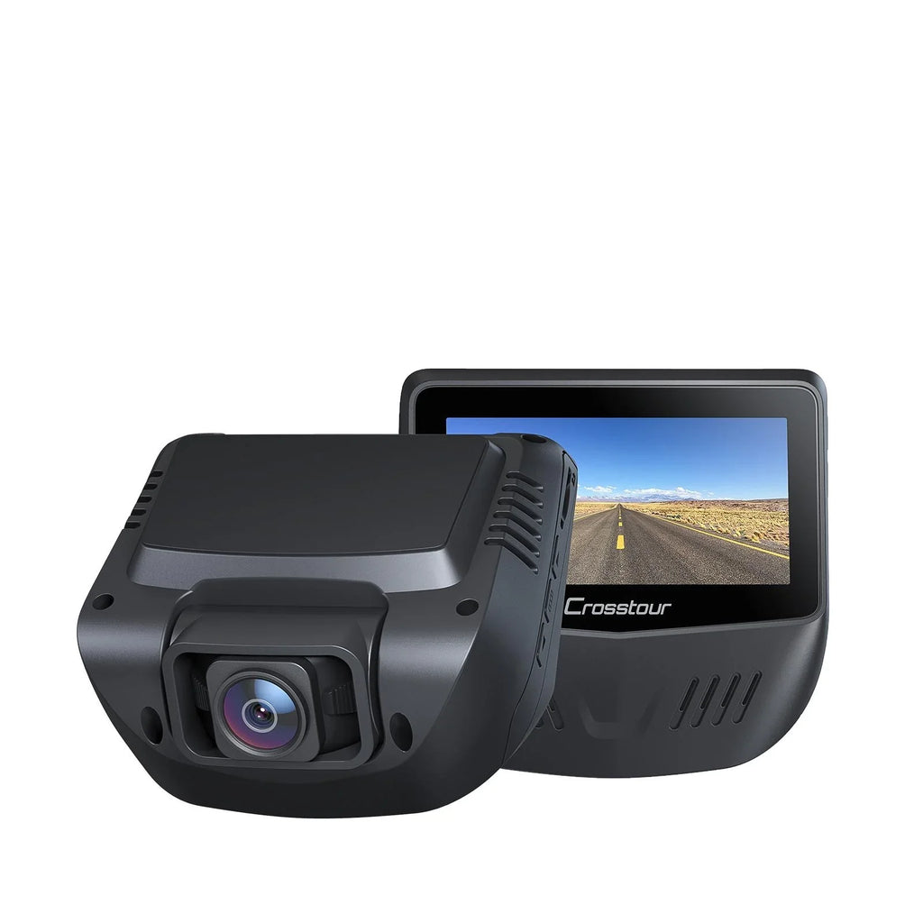 Wide Dash Screen, Vision, and for G-Sensor, Cam Dash Crosstour Rear,1080P WDR, 170° with Camera Night Mode Inch Support Cars Recorder with IPS Loop 128GB Parking Angle, Recording, Front 3