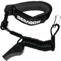 Repair Replacement DESS Safety SEA Cord Whistle SEA-DOO Black Tether DOO Key Lanyard SEADOO With