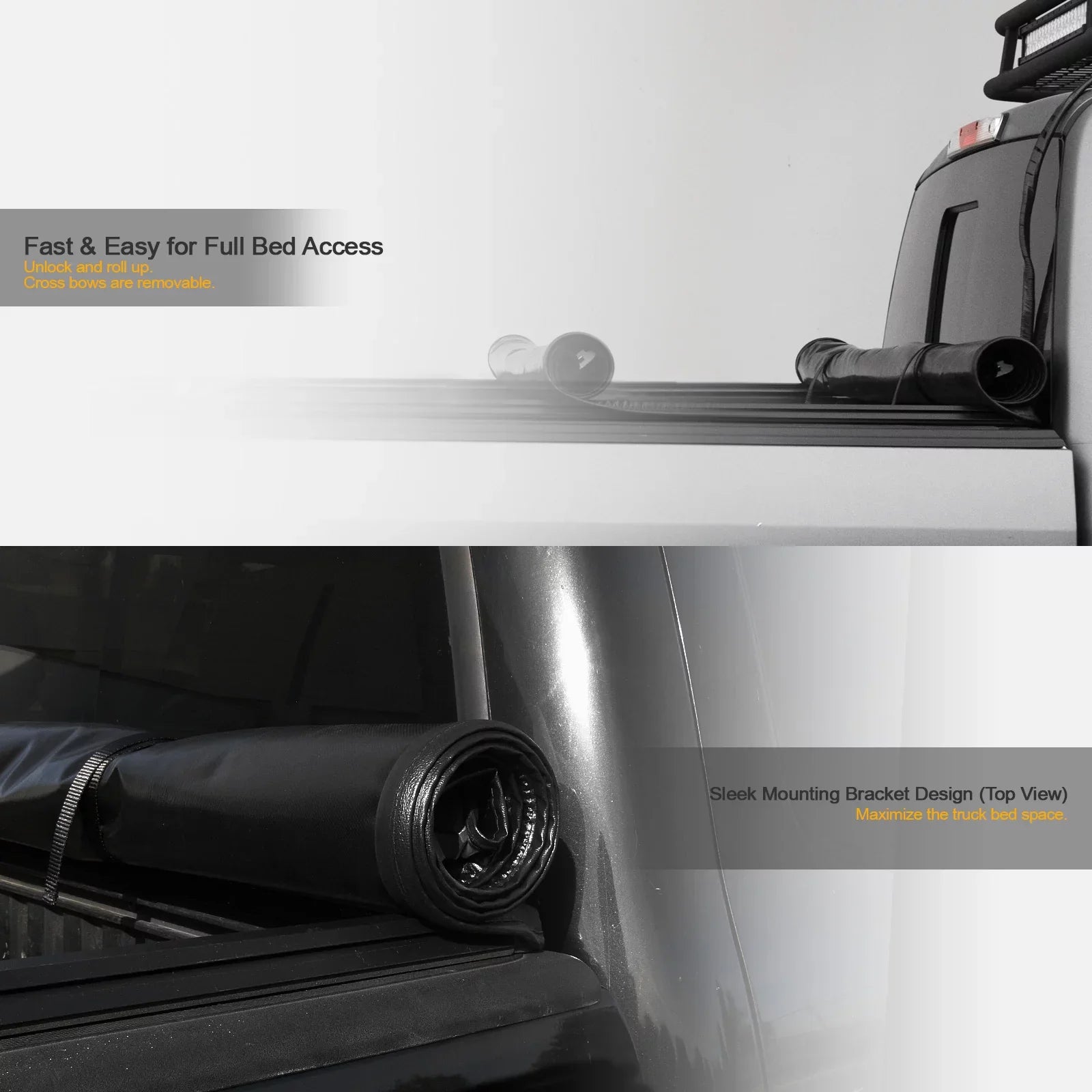 '- Short Tonneau ( Ram Cover And ) Feet 2019-2022 5.7 Black Up For 733469493334 Stehlen Body Bed design Lock 1500 New Roll 68.4"