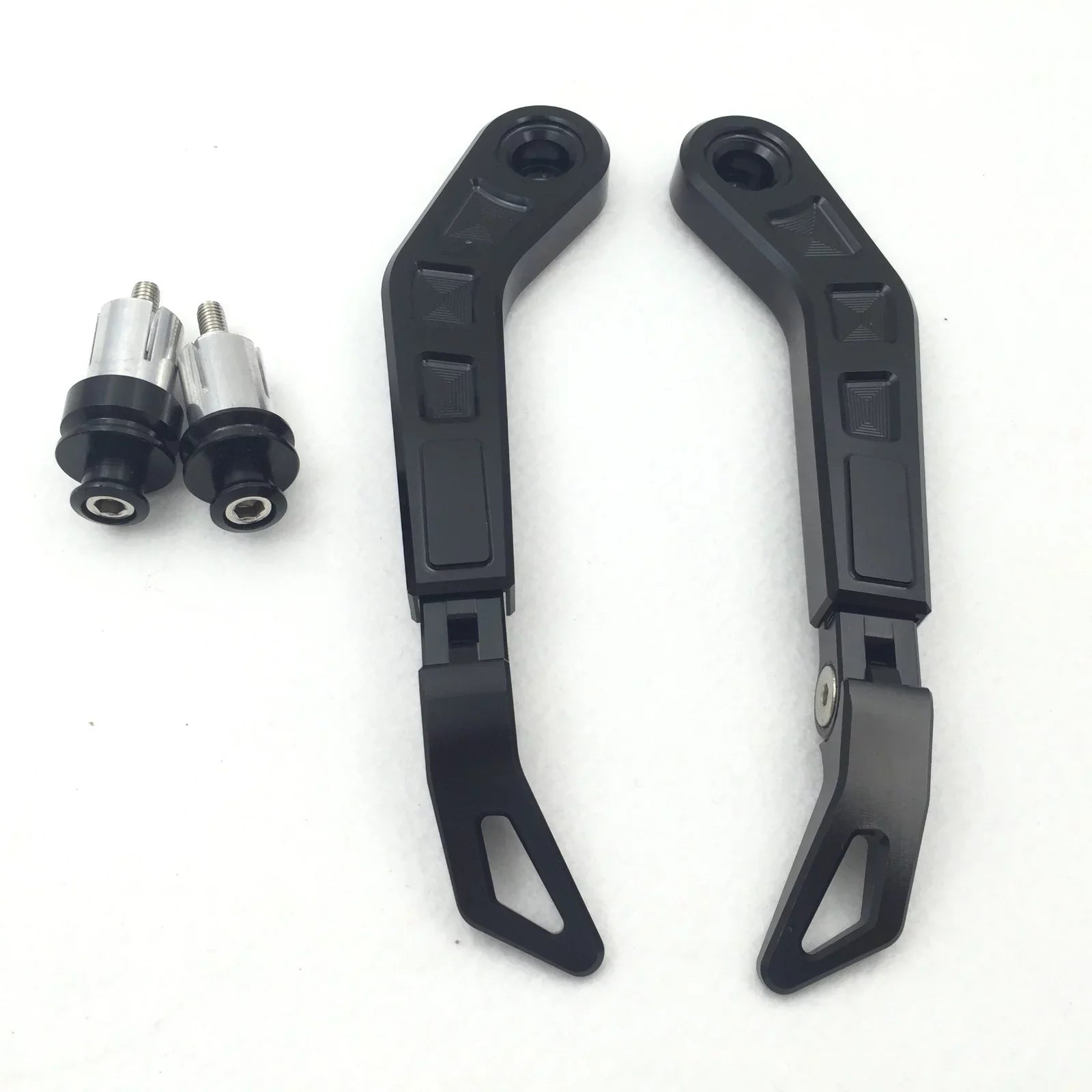 For CNC Protect Suzuki Guard SXR Black (22mm) GSXR ZX Pro Ninja ZZR Adjustable Levers GSX Length Angle Proguard Protector Kawasaki Hayabusa KTM 7/8" RM DR Motorcycle HTT-MOTOR Brake Clutch
