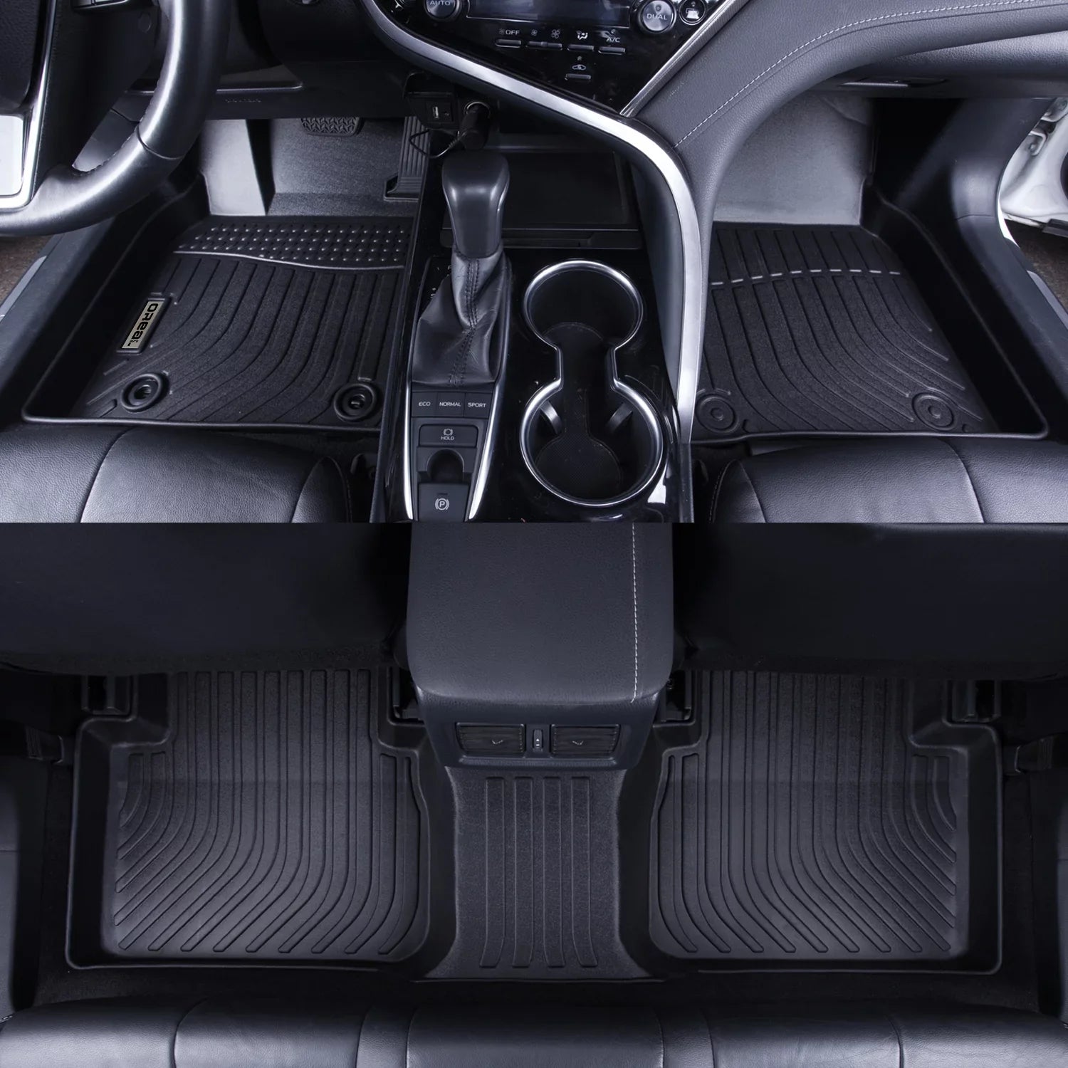 climate for Front Jeep All Floor Black Heavy Car Carpet-Custom Duty Guard Rear Compass 2018-2023 Fit-Tough/Durable/Odorless Replacement Mats and Liners