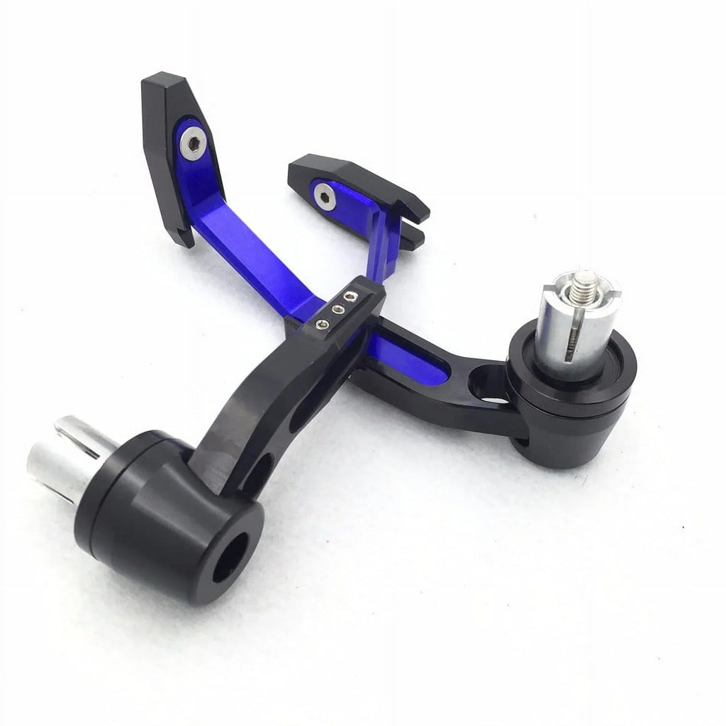 Angel Ninja Motorcycle 7/8"(22mm) For Brake Proguard HTT-MOTOR Suzuki RM Blue Adjustable Pro Hayabusa GSXR Length Black DR Clutch Protector Guard CNC Protect Levers Aprilia Kawasaki Climber