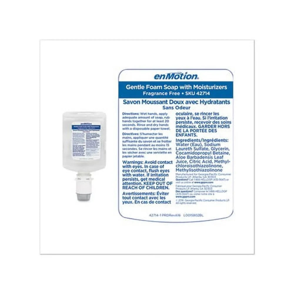 Refill mL, Automated Touchless Soap enMotion 2/Carton 1200 Unscented, GP