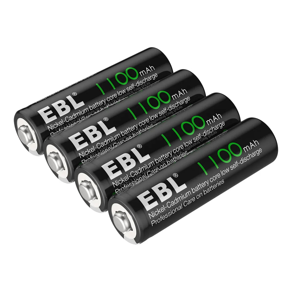 Double Batteries 1.2 Rechargeable EBL Batteries AA (20 Pack), Long-Lasting a Volts