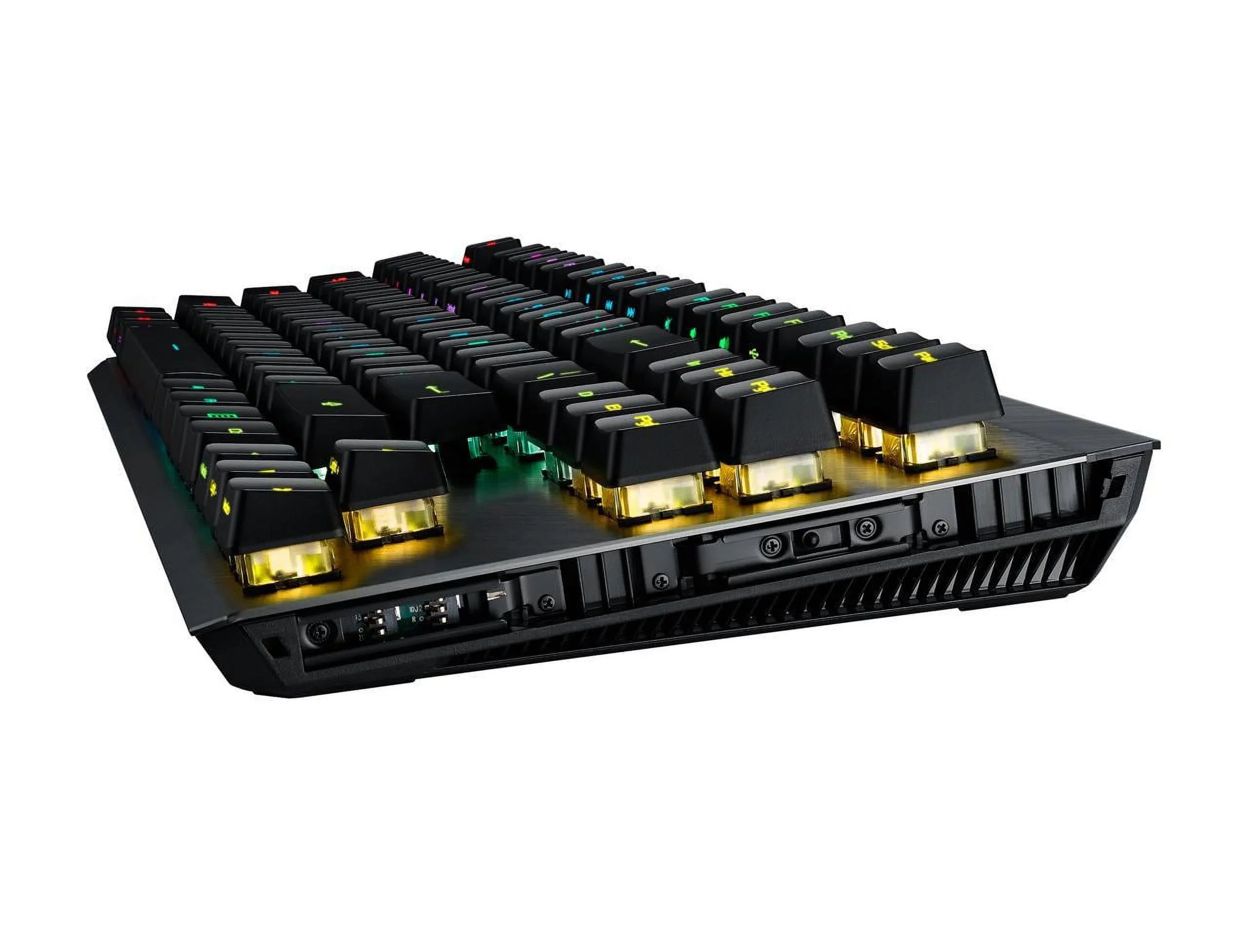 Modular ROG Switches, ROG II numpad detachable Blue & RX wrist Keyboard Wireless ASUS rest with Mechanical MA02 Gaming Claymore