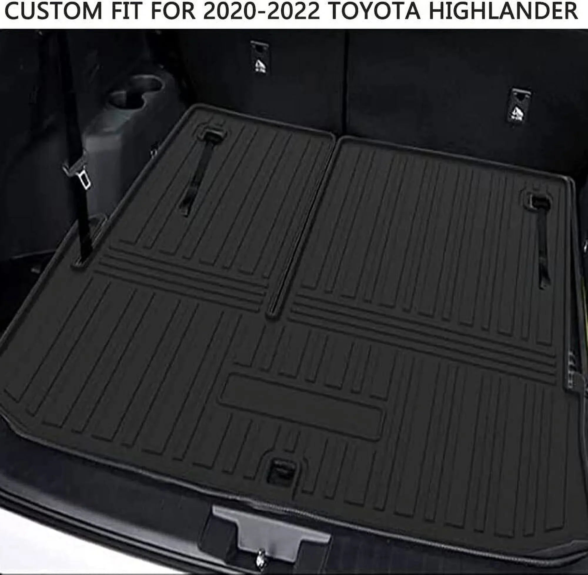Custom Liner Mats Trunk Mat for Toyota Highlander Cargo Waterproof 2020-2023