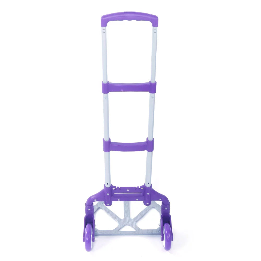 Dolly Cart Push Collapsible Folding Truck Luggage Hand Portable Aluminium Trolley