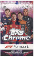 Box Chrome Topps F1 (20 1 Cards Topps Trading 4 Packs, Card Chrome per) HOBBY Formula 2023