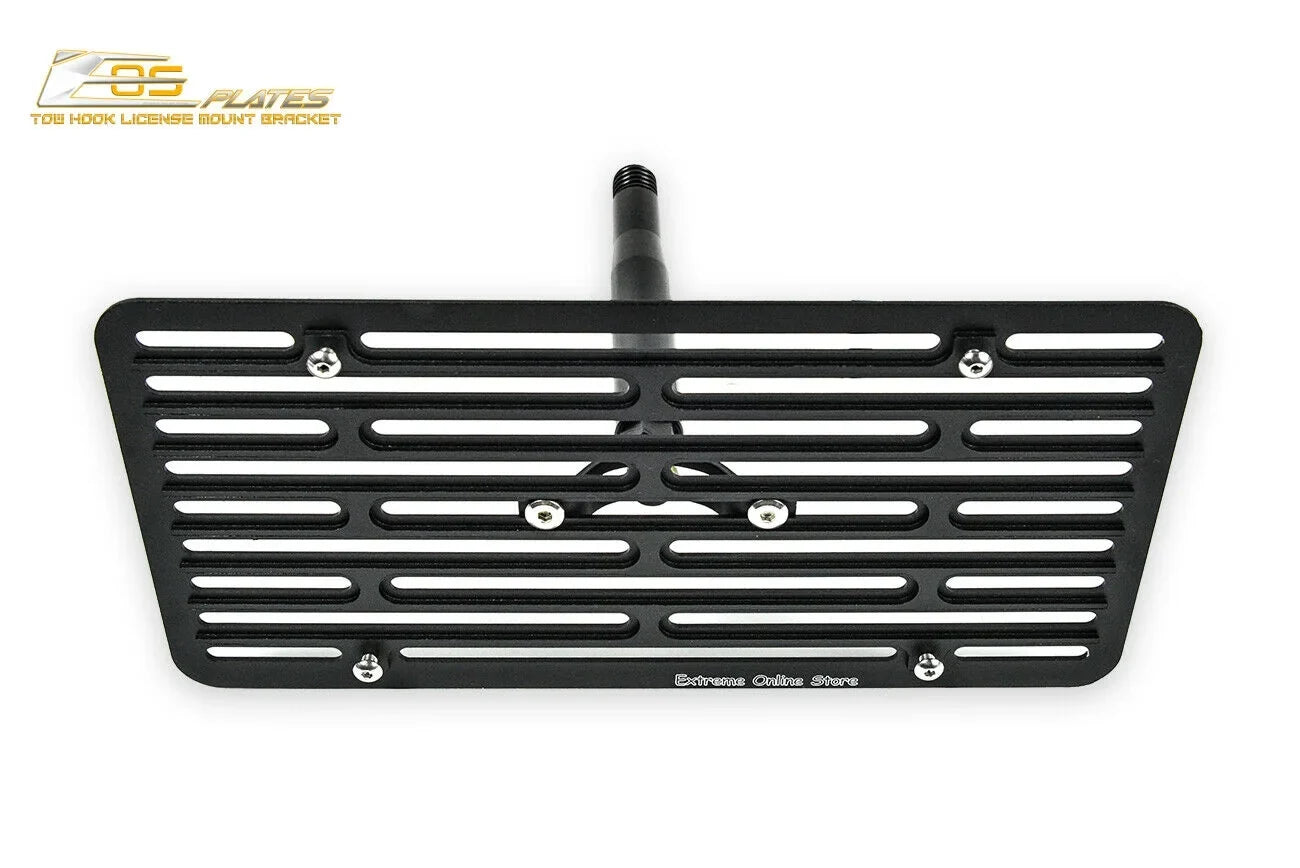Version Hook Mini Plate for Plate | 2014-Present Tow License Online Cooper Store EOS Extreme Replacement Mount 2 Tow-119-V2 Bracket Front Bumper Relocator