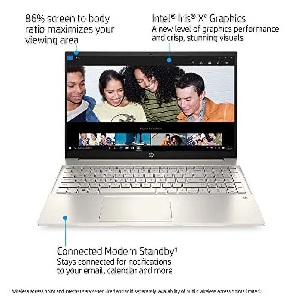 HDMI 2TB Pro Bluetooth Backlit Iris Touchscreen NVMe i7-1165G7 11th WiFi-6 USB DDR4 11 Keyboard w/ SSD Laptop USB-C FHD Graphics 64GB Intel 32GB RATZK 15.6" Pavilion 2022 HP Xe Core Gen Windows