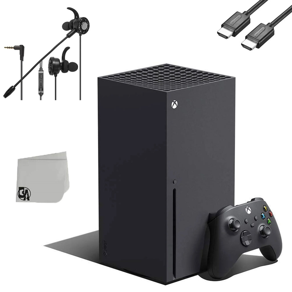 With New BOLT RAM X Microphone + Series Microsoft Black T5 Bundle Xbox Earbuds Like Console 16GB AXTION Gaming