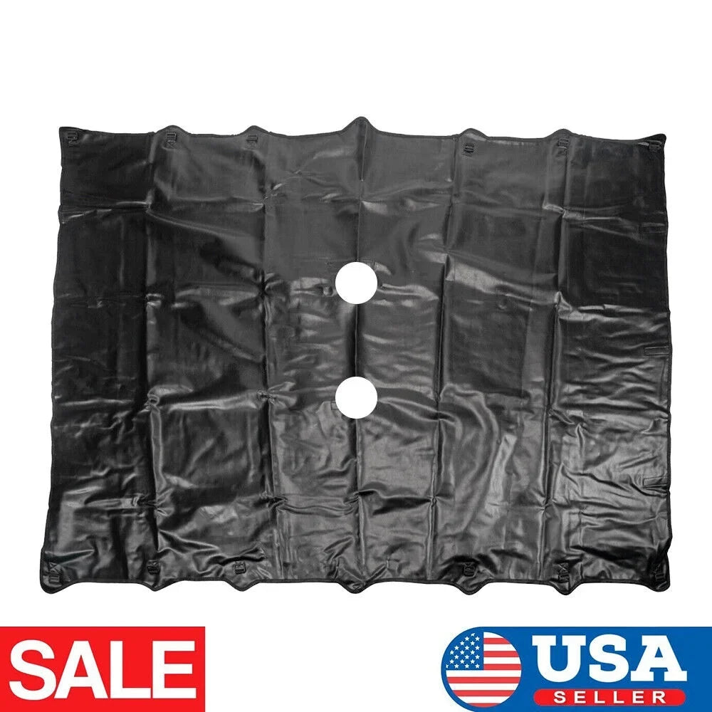 Premium Sunshade Top - Easy JLLOM Jeep Protection Leather 07-18 Install, Sun Wrangler JK JKU Maximum