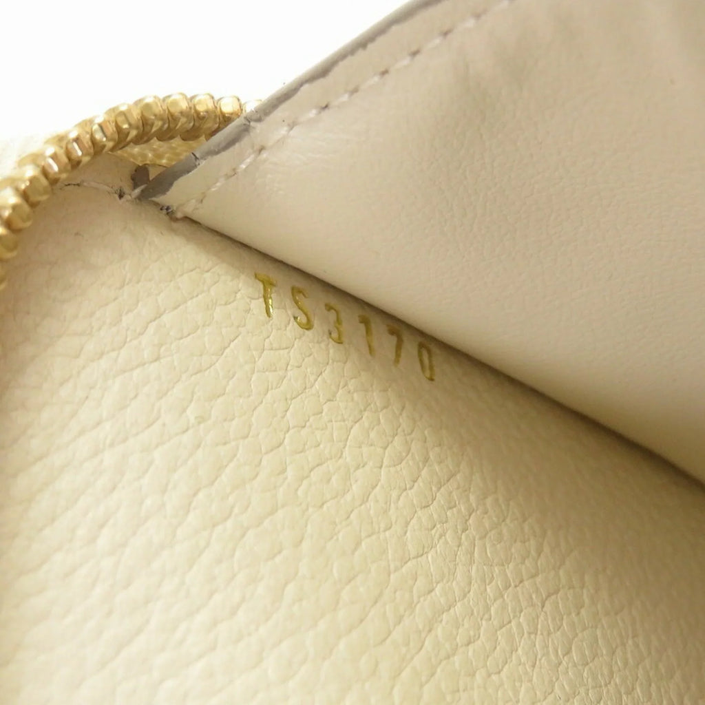 Portefeuille M93432 Neige Wallet (Good) Bifold Pre-Owned Round Secret Monogram Implant