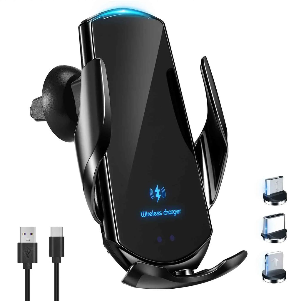 Car Charger: the on Nokia 920 15W - Holder Charging Auto-Clamping Go Mount Wireless Optimal Phone for Lumia Fast