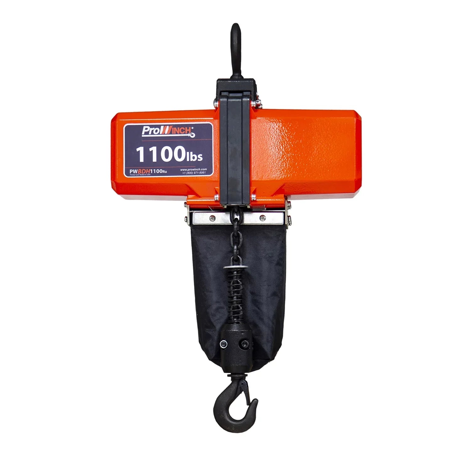 1/2 Ton Chain 1100 Prowinch Lb Wireless Mini Hoist Chain 10 Electric ft 110V